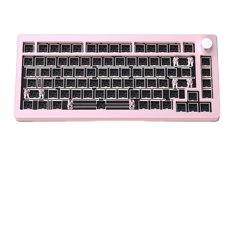 HJSDZHI AL75V2 Mechanical Keyb - đánh giá và giá Mechanical Keyboard Barebone Aluminum Gasket 75