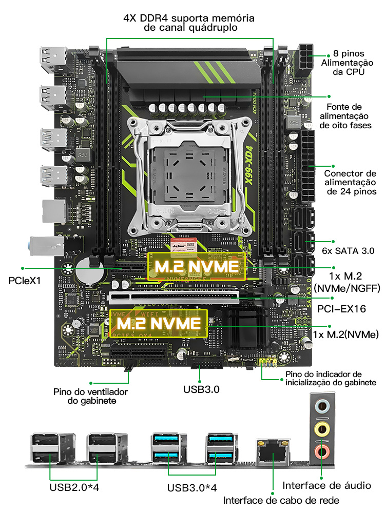Kit Upgrade Gamer JIESHUO X99  - đánh giá và giá X99 Dual Cpu Motherboard Combo