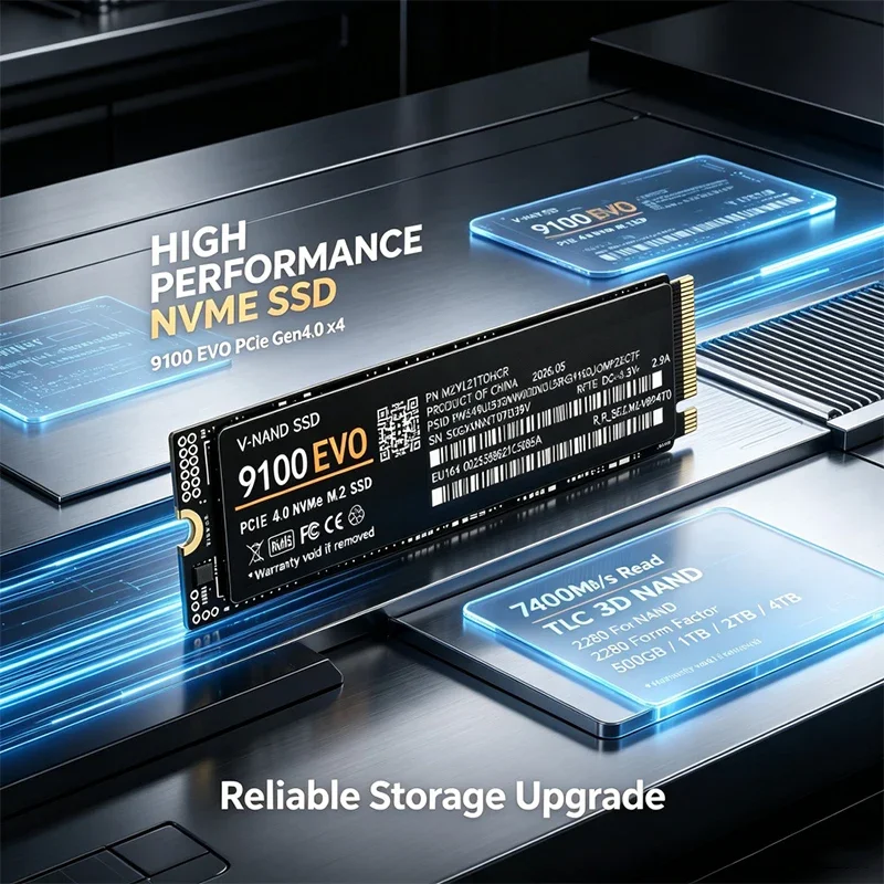 Gaming M.2 NVMe SSD 9100 EVO P - đánh giá và giá M.2 Nvme 4Tb Pcie 4.0 Ssd