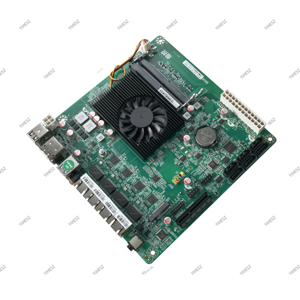 N5105 Quad-Core N100 Soft Rout - đánh giá và giá Nas Motherboard N100 6 Sata