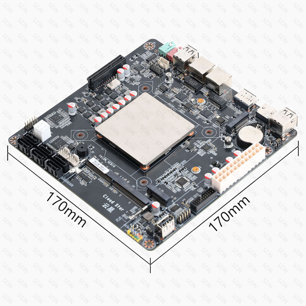 Mini ITX Motherboard N100 N150 - đánh giá và giá Nas Motherboard N100 6 Sata
