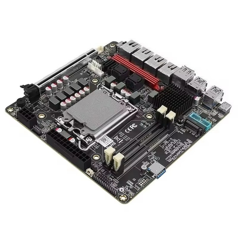 In-tel VPro Q670 NAS Motherboa - đánh giá và giá Lga 1700 Ddr5 Itx Motherboard