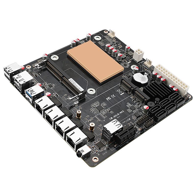 Low Power N100/N305/N150 NAS M - đánh giá và giá Nas Motherboard N100 6 Sata