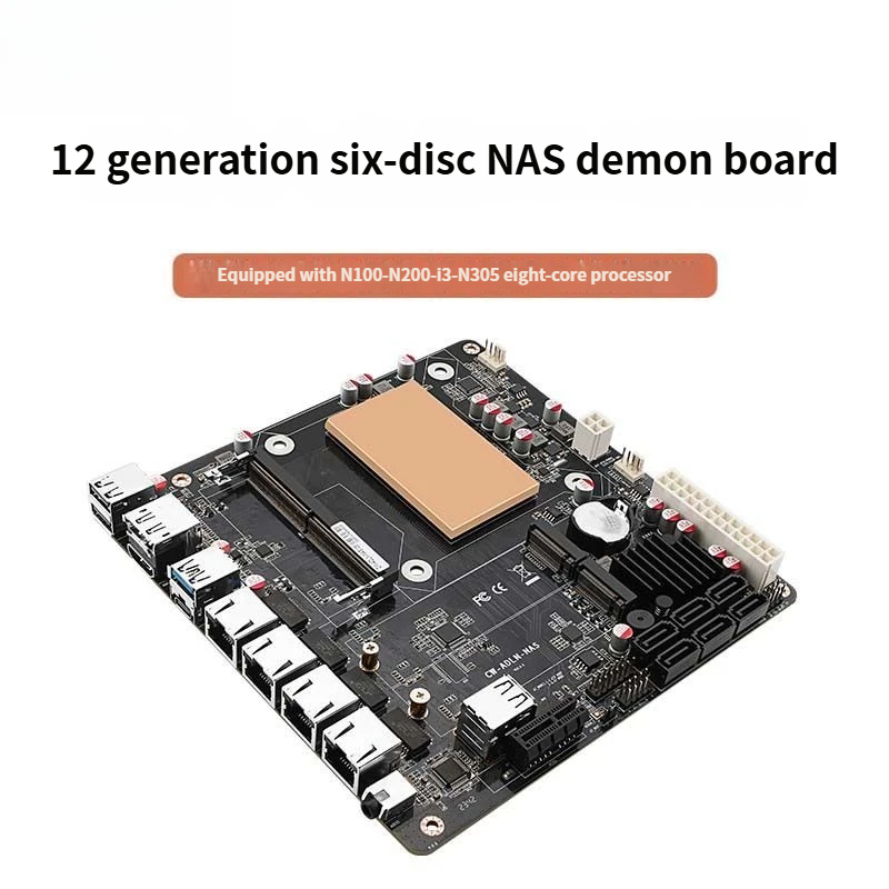 Low Power N100/N305/N150 NAS M - đánh giá và giá Nas Motherboard N100 6 Sata