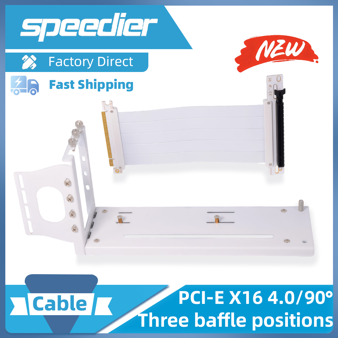 Riser PCI-E 4.0 X16 Graphics C - đánh giá và giá Pcie 4.0 X16 Riser Cable 90 Degree