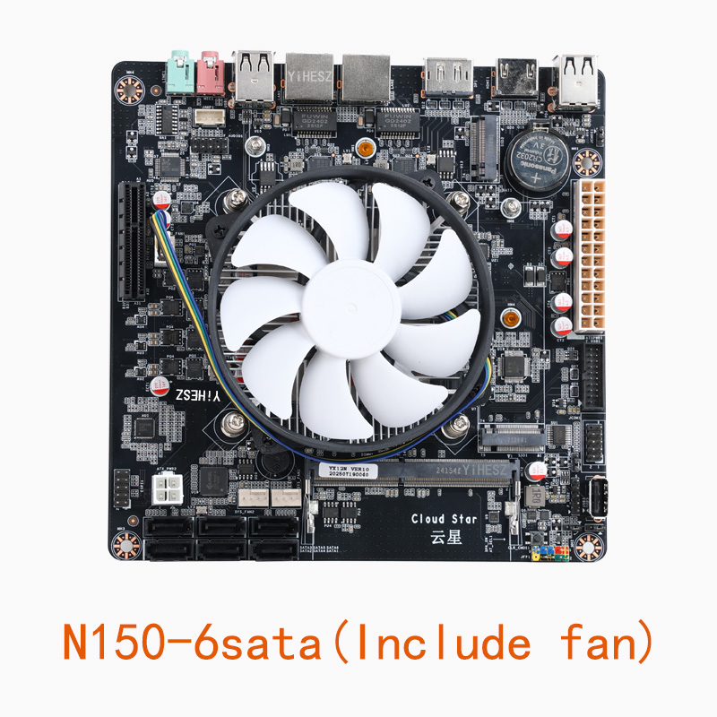 N100/N150 NAS DDR4 Motherboard - đánh giá và giá Nas Motherboard N100 6 Sata