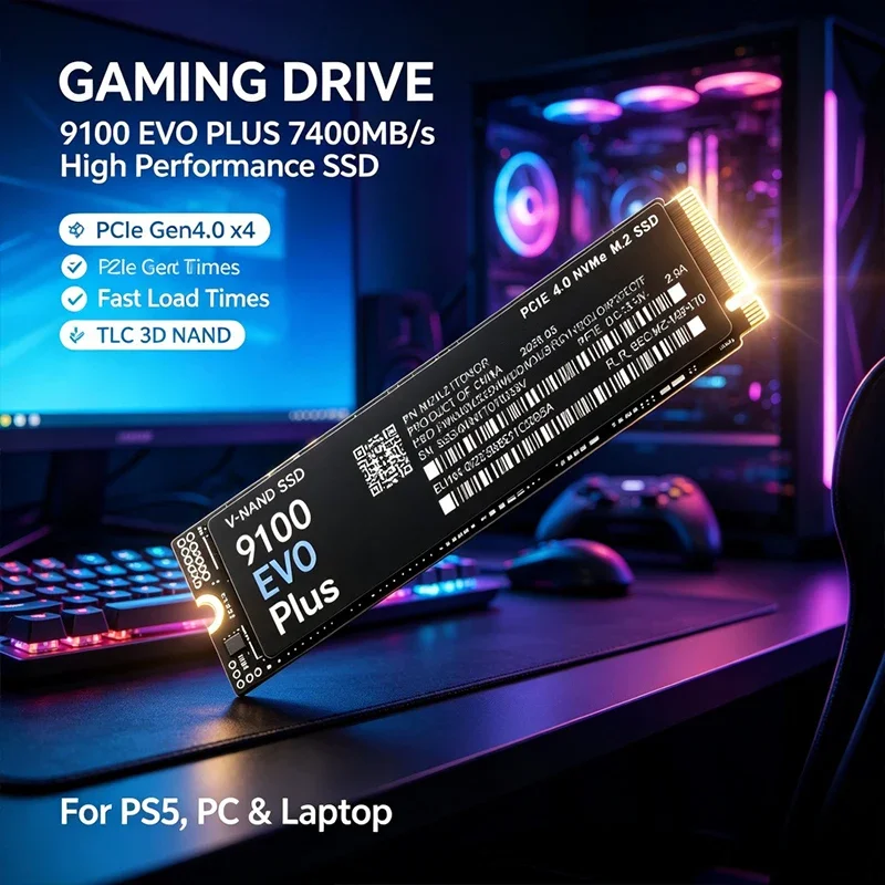 9100 EVO Plus M.2 NVMe SSD 1TB - đánh giá và giá M.2 Nvme 4Tb Pcie 4.0 Ssd