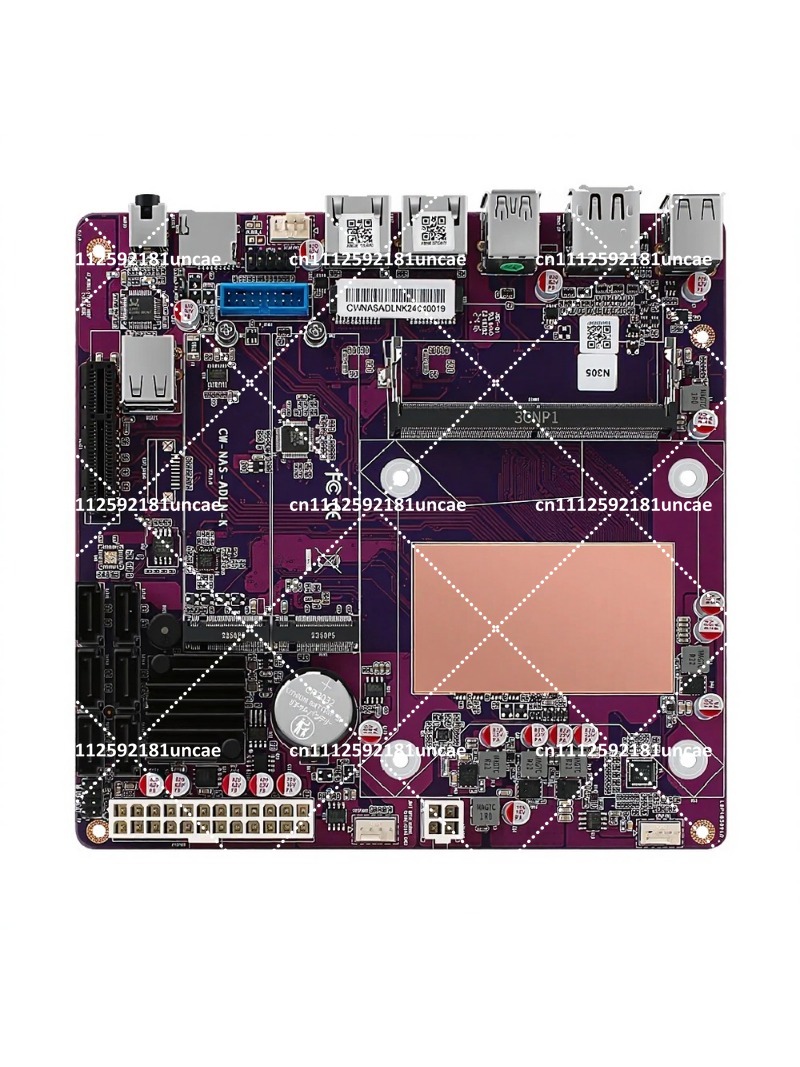 NAS Motherboard DDR5 12th Gen  - đánh giá và giá Nas Motherboard N100 6 Sata