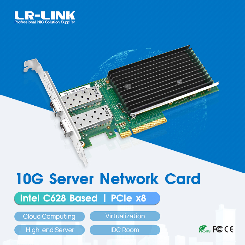 LR-LINK 1010PF-2SFP+ PCIe x8 D - đánh giá và giá 10Gb Sfp+ Pcie Network Card Dual Port