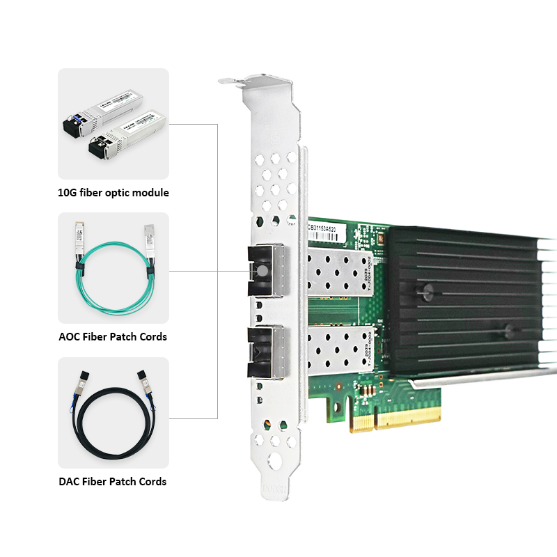 LR-LINK 1010PF-2SFP+ PCIe x8 D - đánh giá và giá 10Gb Sfp+ Pcie Network Card Dual Port