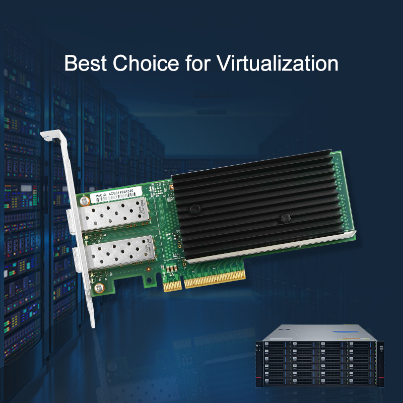 LR-LINK 1010PF-2SFP+ PCIe x8 D - đánh giá và giá 10Gb Sfp+ Pcie Network Card Dual Port