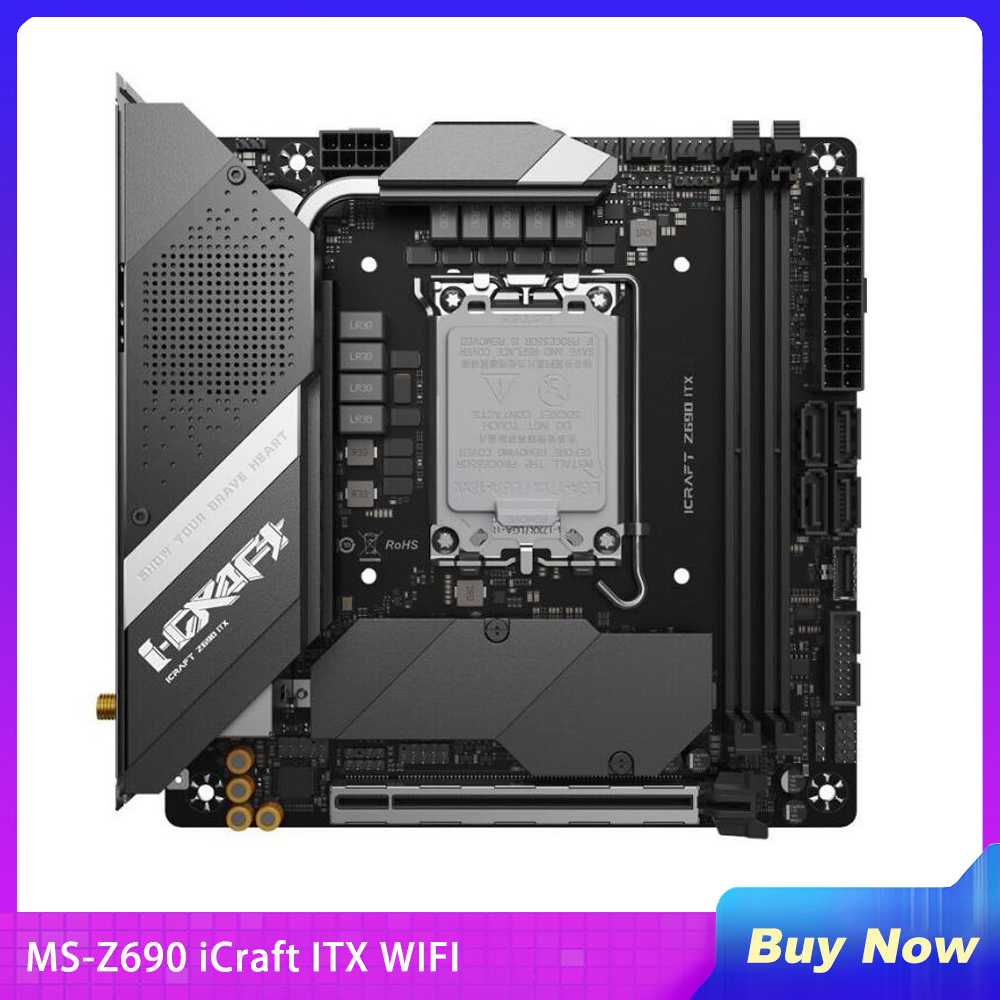 New MS-Z690 iCraft ITX WIFI De - đánh giá và giá Lga 1700 Ddr5 Itx Motherboard