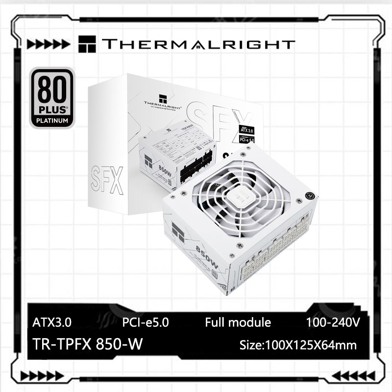 Thermalright TR-TPFX850 White  - đánh giá và giá Sfx Power Supply 850W Gold