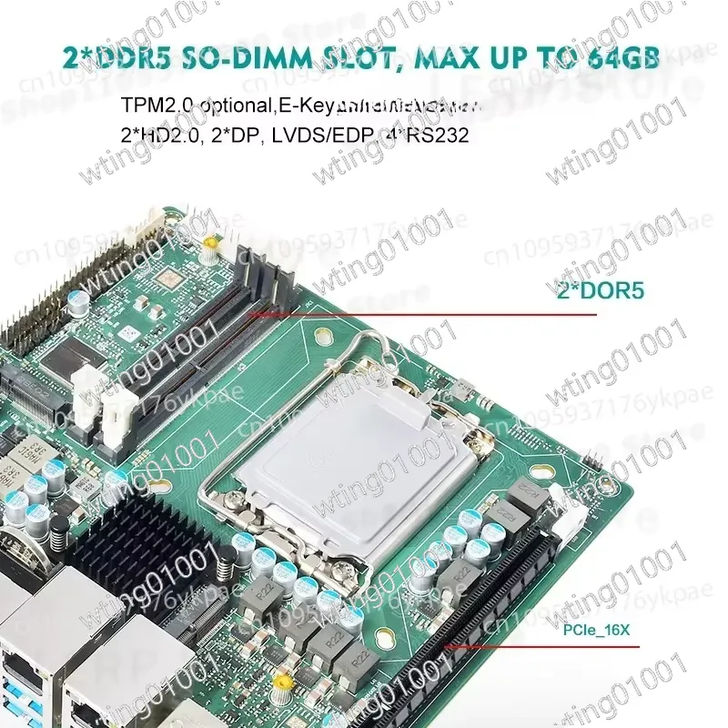 for 13th Gen Mini ITX Motherbo - đánh giá và giá Lga 1700 Ddr5 Itx Motherboard