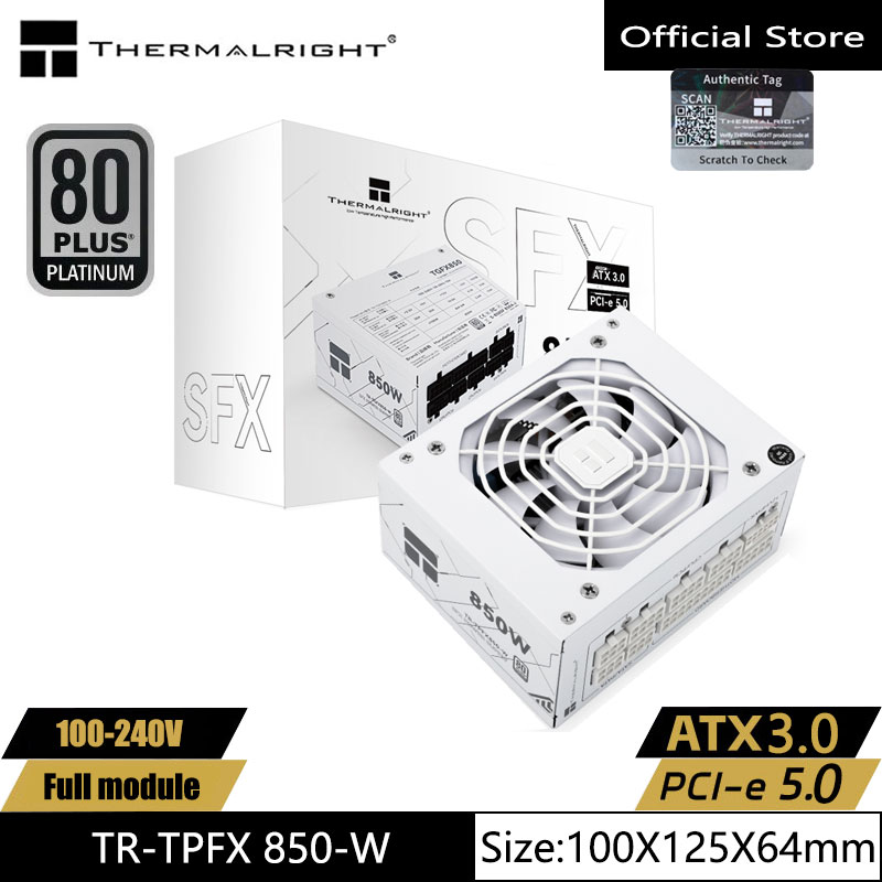 Thermalright TR-TPFX850-W Whit - đánh giá và giá Sfx Power Supply 850W Gold