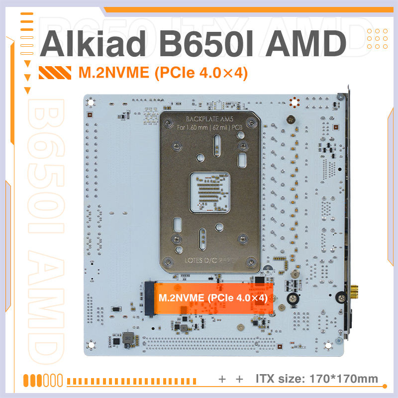 ERYING AM5 Motherboard Support - đánh giá và giá B650 Itx Motherboard Wifi