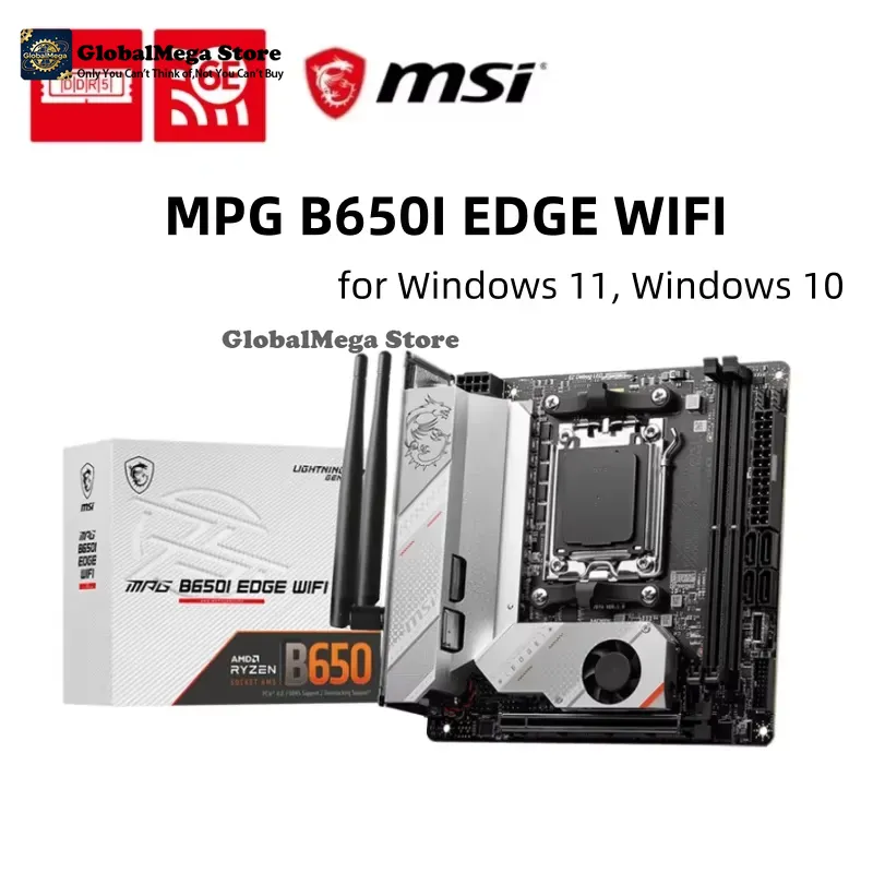 New MPG B650I EDGE WIFI Mother - đánh giá và giá B650 Itx Motherboard Wifi