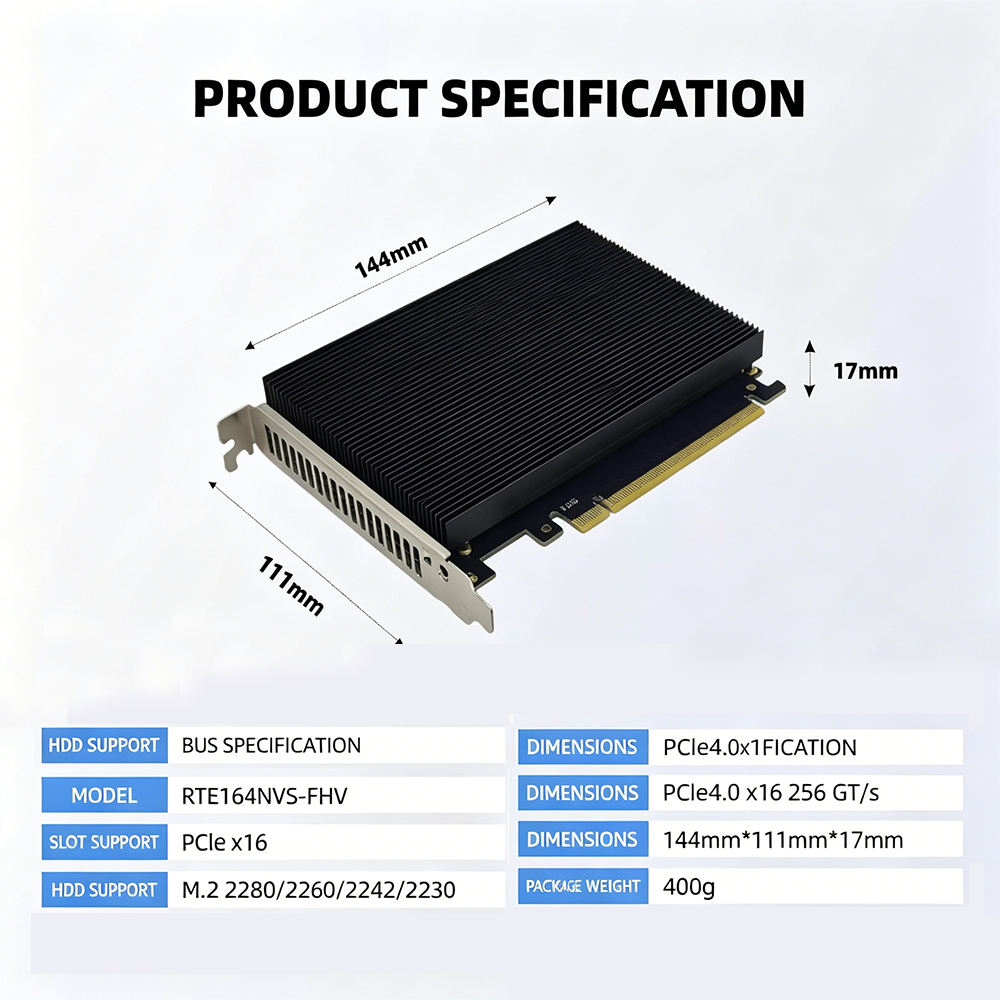 PCIe 4.0 X16 To 4 NVMe M.2 SSD - đánh giá và giá Quad M.2 Nvme Pcie Bifurcation Card