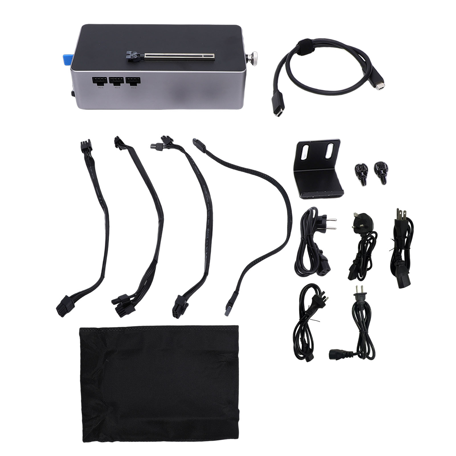 800W PSU PCIe 4.0 X4 External  - đánh giá và giá External Gpu Dock Pcie 4.0 Oculink