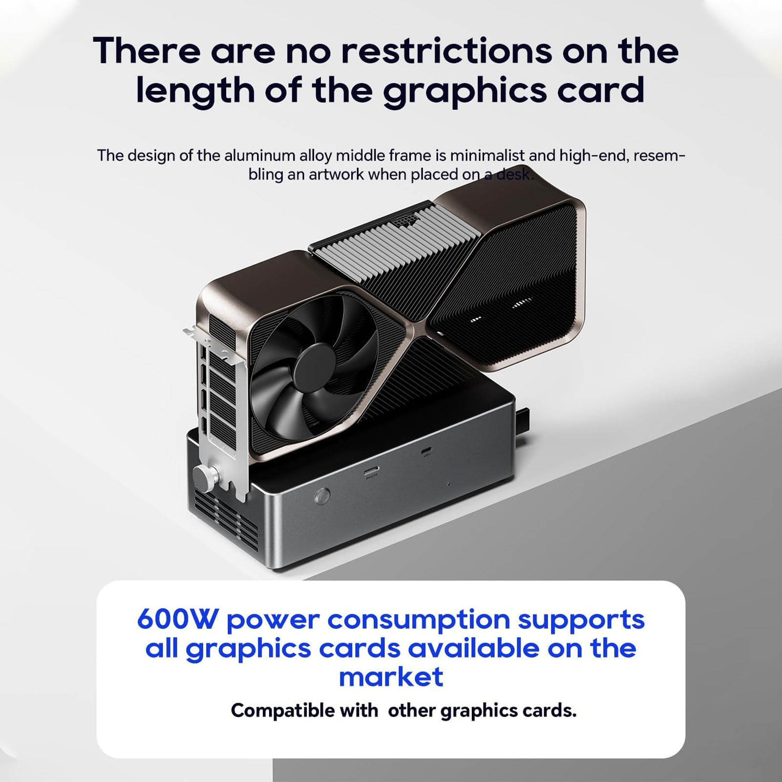 800W PSU PCIe 4.0 X4 External  - đánh giá và giá External Gpu Dock Pcie 4.0 Oculink