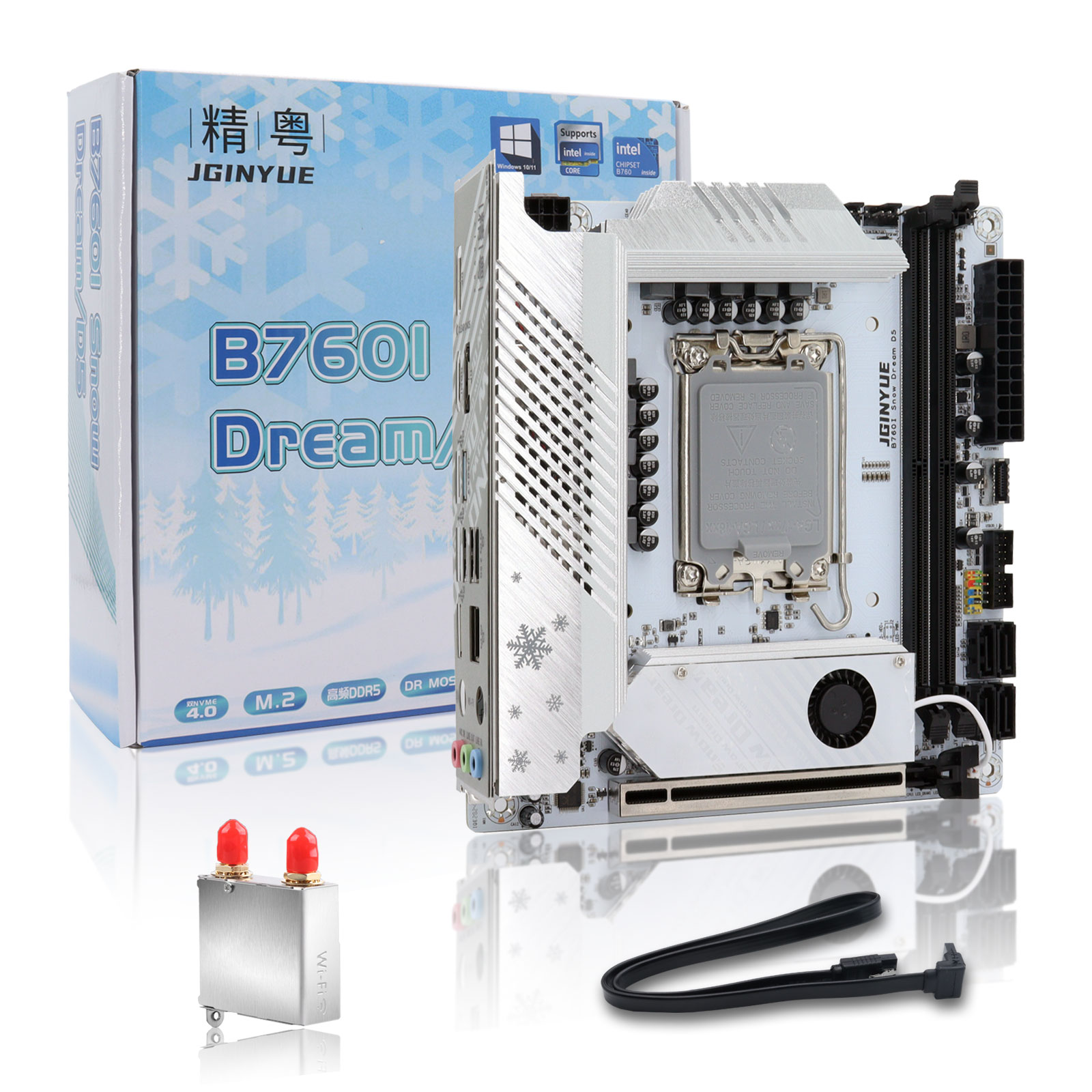 B760i ARGB WIFI DDR5 Motherboa - đánh giá và giá Lga 1700 Ddr5 Itx Motherboard